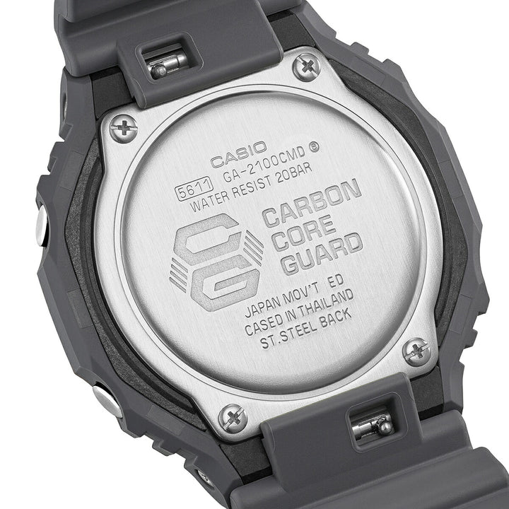 G-SHOCK カモフラージュ 蒸着 GA-2100CMD-8AJF メンズ 電池式 アナデジ オクタゴン 樹脂バンド 反転液晶