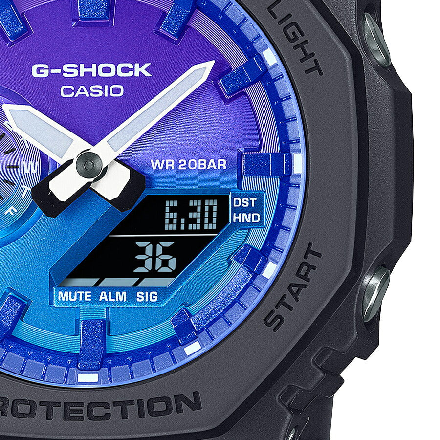 G-SHOCK フレイムインサイド フレイムブルー GA-2100FL-1AJF メンズ