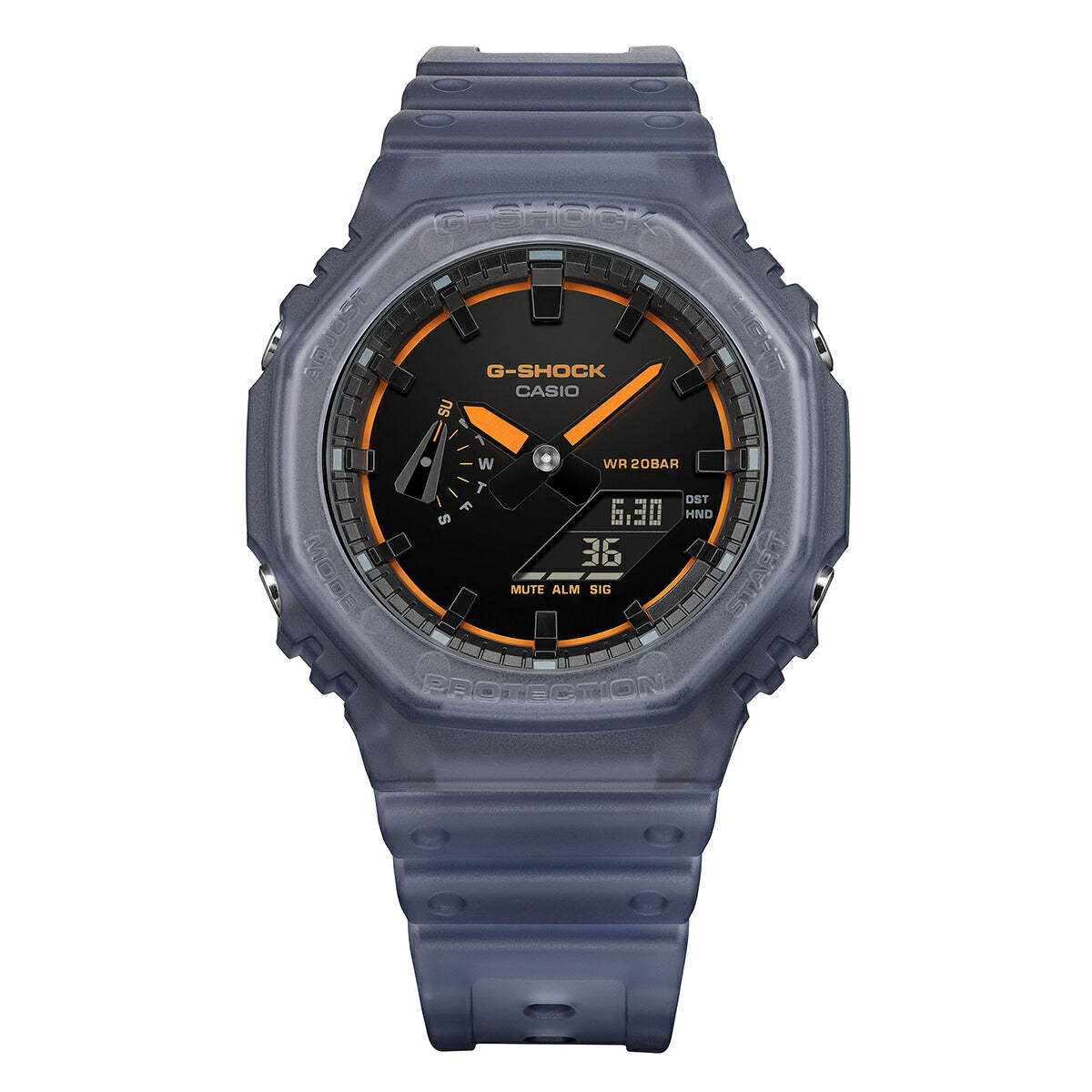 G-SHOCK スモークライト クリーンサーフェスダイヤル GA-2100K-2AJF