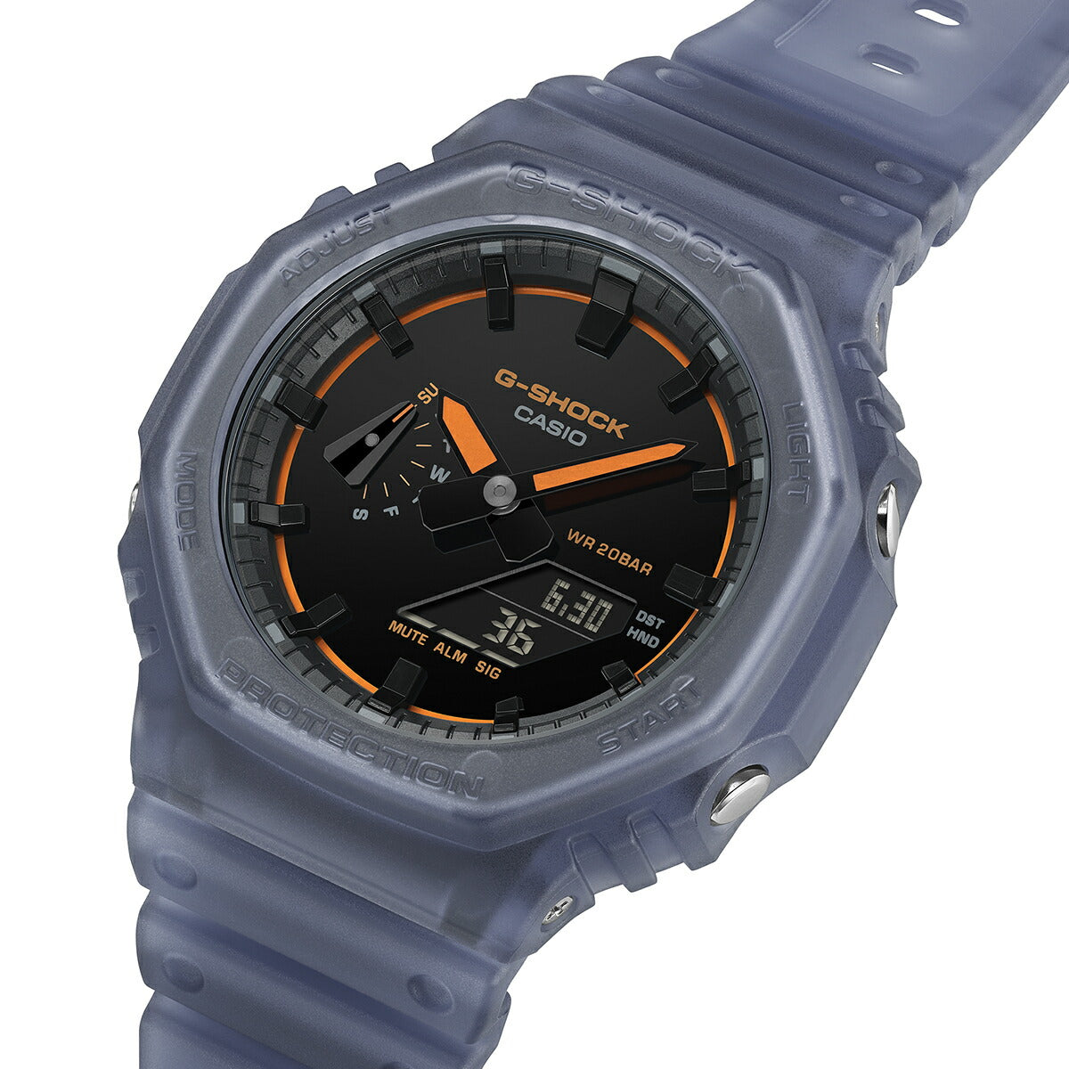G-SHOCK スモークライト クリーンサーフェスダイヤル GA-2100K-2AJF