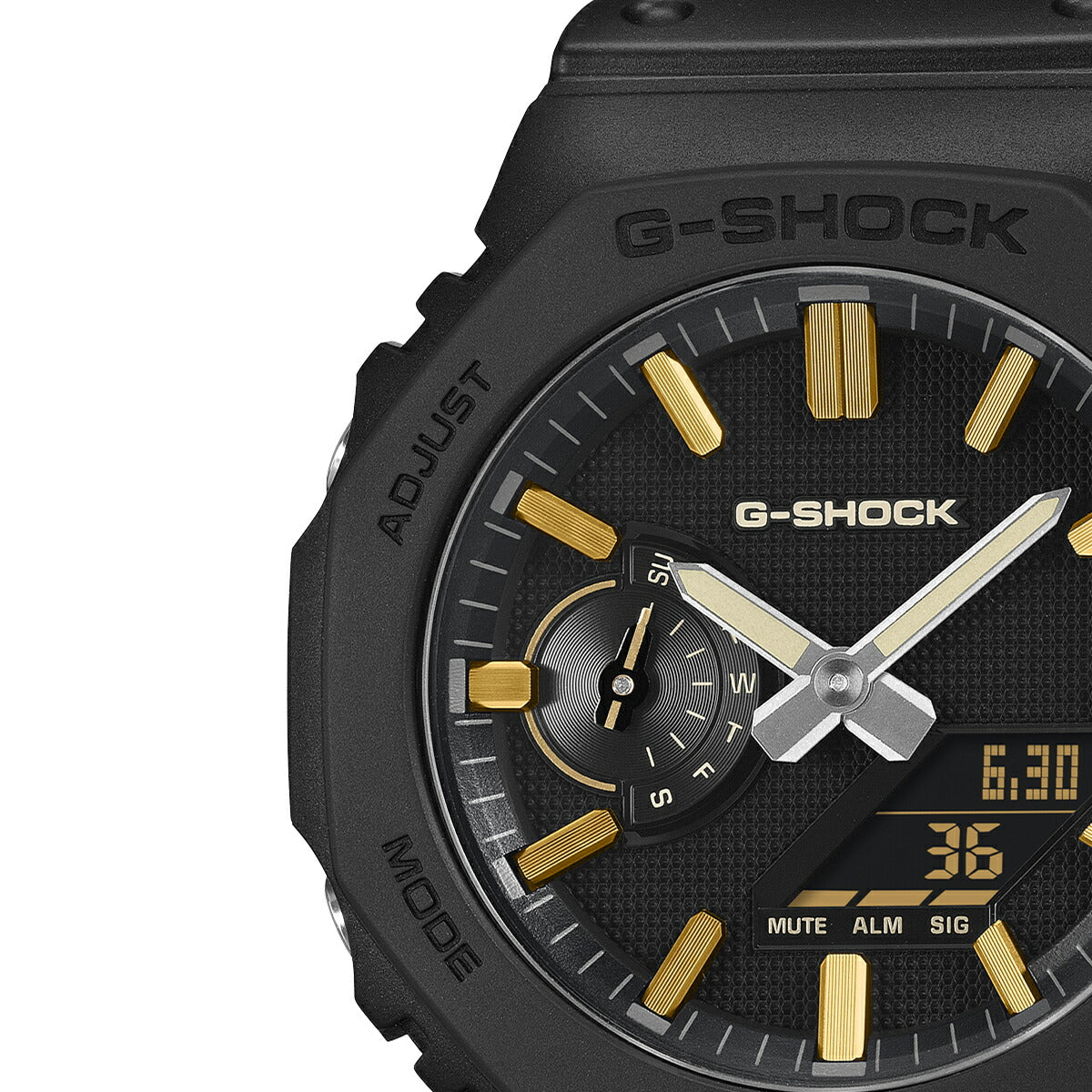 G-SHOCK リュクスブラック GA-2100LXB-1A9JF メンズ 電池式 アナデジ