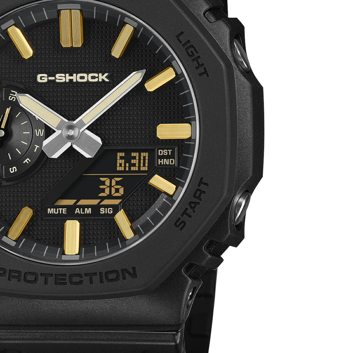 G-SHOCK リュクスブラック GA-2100LXB-1A9JF メンズ 電池式 アナデジ