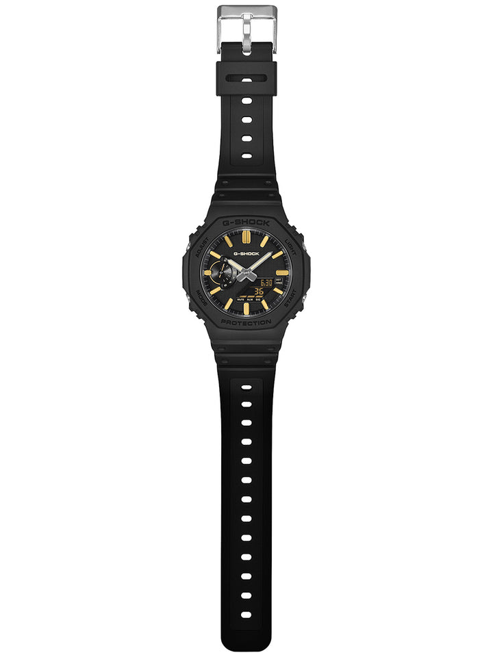 G-SHOCK リュクスブラック GA-2100LXB-1A9JF メンズ 電池式 アナデジ オクタゴン 樹脂バンド 反転液晶