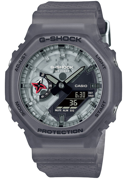 G-SHOCK Ninja 忍者 かとんの術 GA-2100NNJ-8AJR メンズ 腕時計 電池式 アナデジ オクタゴン 日本製 国内正規品 カシオ