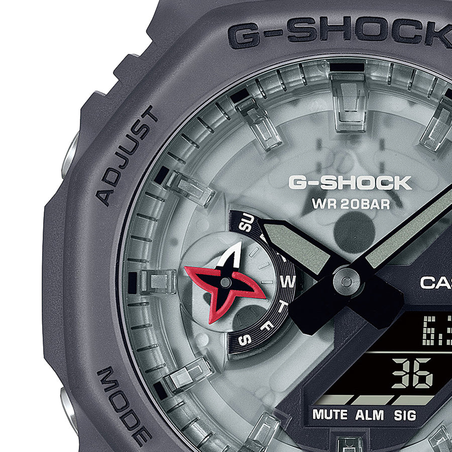 G-SHOCK Ninja 忍者 かとんの術 GA-2100NNJ-8AJR メンズ 電池式