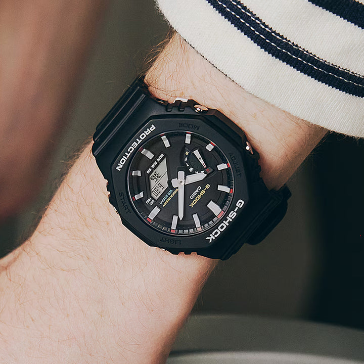 G-SHOCK アイコニックスタイルズ 初代カラーモデル GA-2100RL-1AJF メンズ 電池式 アナデジ オクタゴン 樹脂バンド 国内正規品 カシオ