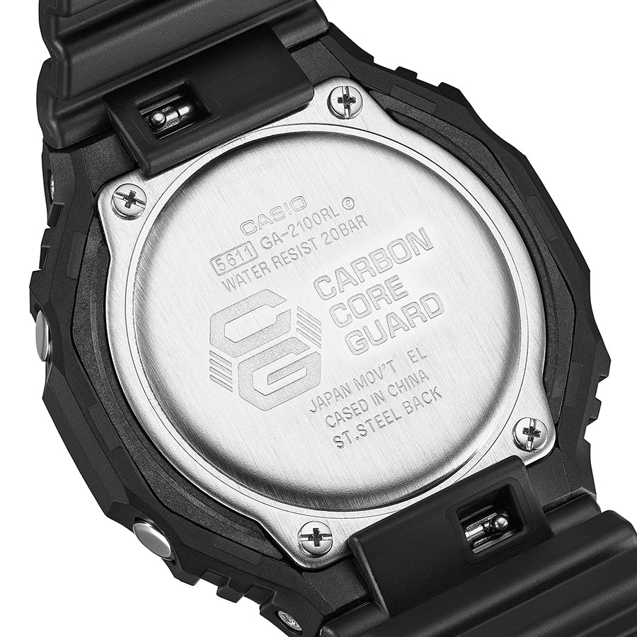 G-SHOCK アイコニックスタイルズ 初代カラーモデル GA-2100RL-1AJF メンズ 電池式 アナデジ オクタゴン 樹脂バンド 国内正規品 カシオ