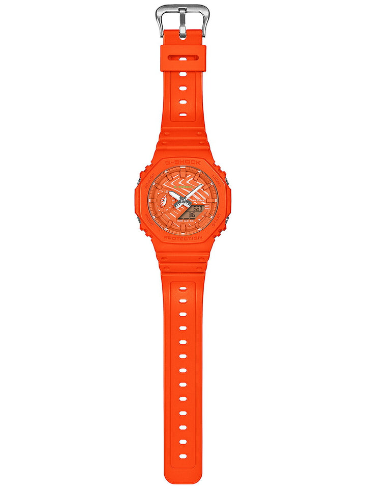 G-SHOCK SUSHI 寿司 サーモン GA-2100SSH-4AJR メンズ 電池式 デジタル 樹脂バンド 日本製