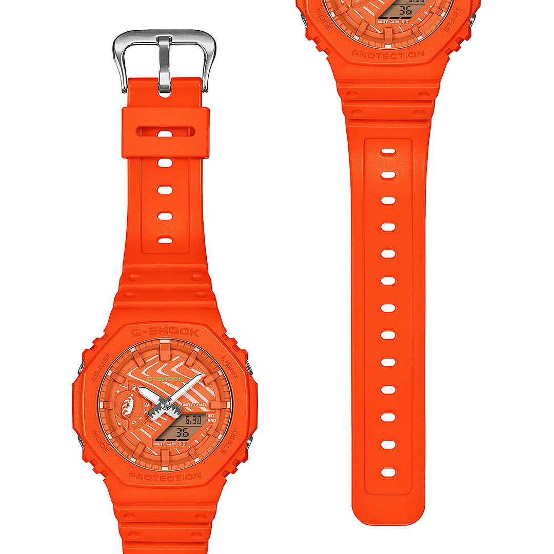 G-SHOCK SUSHI 寿司 サーモン GA-2100SSH-4AJR メンズ 電池式 デジタル 樹脂バンド 日本製