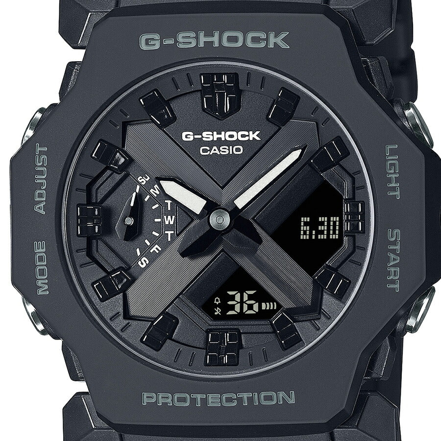 G-SHOCK GA-2300シリーズ ミニマルデザイン 小型 薄型 GA-2300-1AJF メンズ レディース 腕時計 電池式 アナデジ 反転液晶 ブラック 国内正規品 カシオ