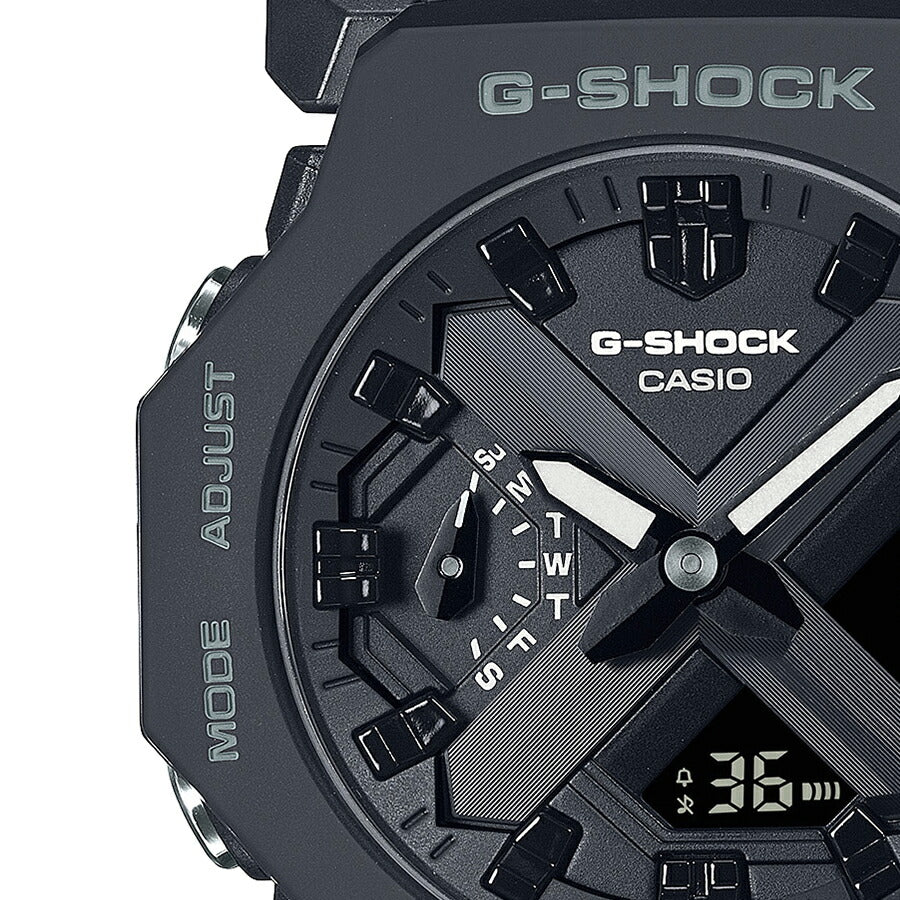 G-SHOCK GA-2300シリーズ ミニマルデザイン 小型 薄型 GA-2300-1AJF メンズ レディース 腕時計 電池式 アナデジ 反転液晶 ブラック 国内正規品 カシオ