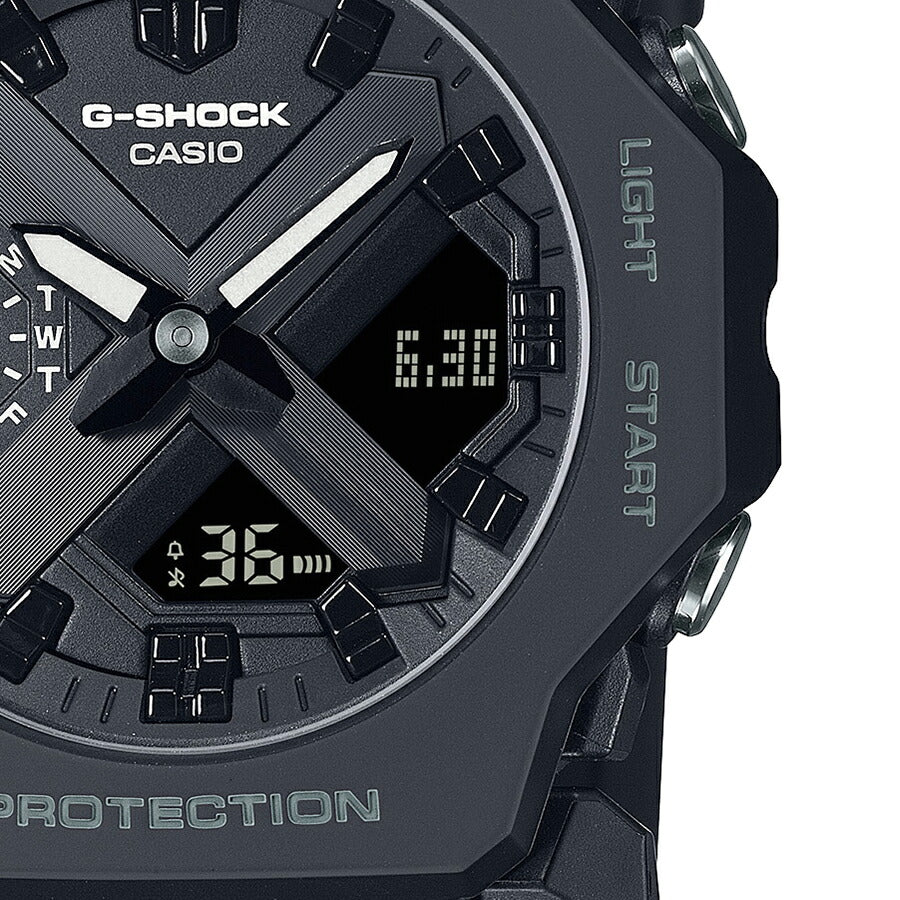 G-SHOCK GA-2300シリーズ ミニマルデザイン 小型 薄型 GA-2300-1AJF メンズ レディース 腕時計 電池式 アナデジ 反転液晶 ブラック 国内正規品 カシオ