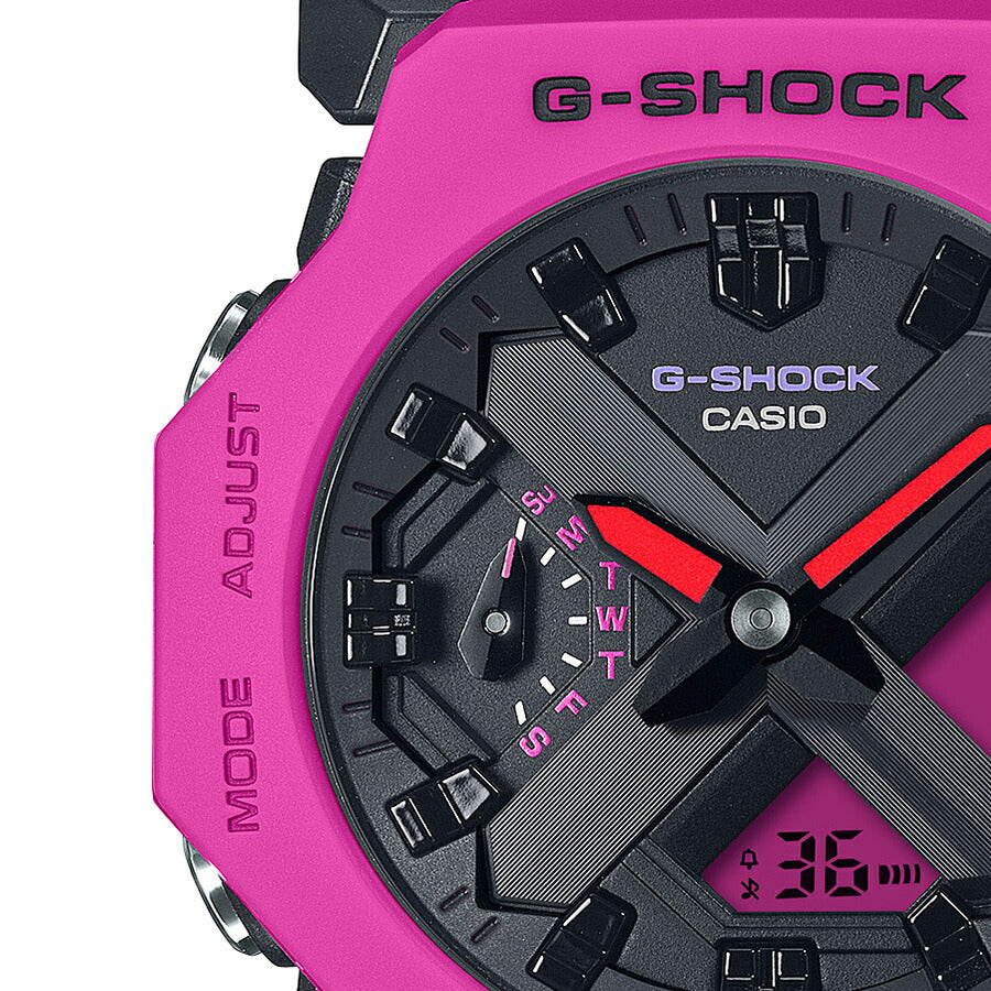 G-SHOCK GA-2300シリーズ ミニマルデザイン 小型 薄型 GA-2300-4AJF メンズ レディース 腕時計 電池式 アナデジ 反転液晶 ピンク 国内正規品 カシオ