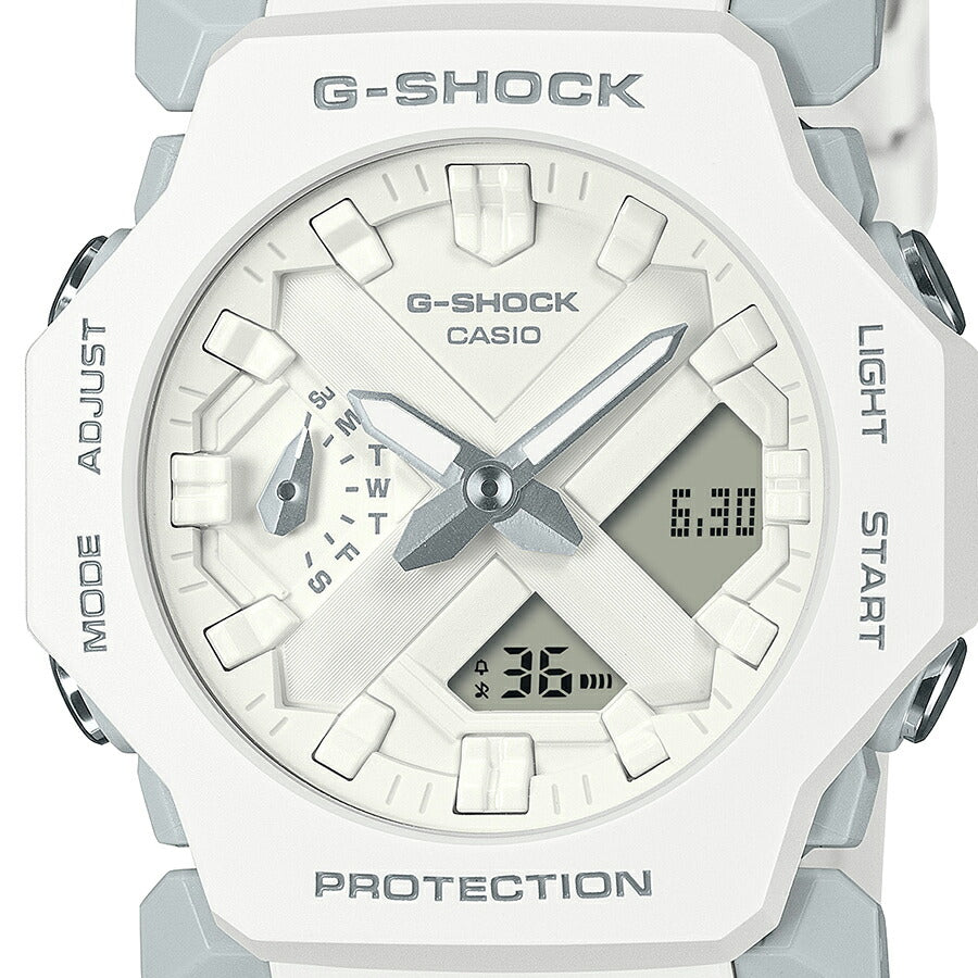 G-SHOCK GA-2300シリーズ ミニマルデザイン 小型 薄型 GA-2300-7AJF メンズ レディース 腕時計 電池式 アナデジ 反転液晶 ホワイト 国内正規品 カシオ