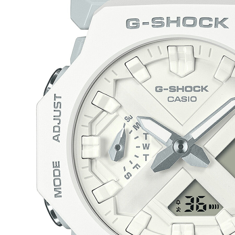 G-SHOCK GA-2300シリーズ ミニマルデザイン 小型 薄型 GA-2300-7AJF メンズ レディース 腕時計 電池式 アナデジ 反転液晶 ホワイト 国内正規品 カシオ