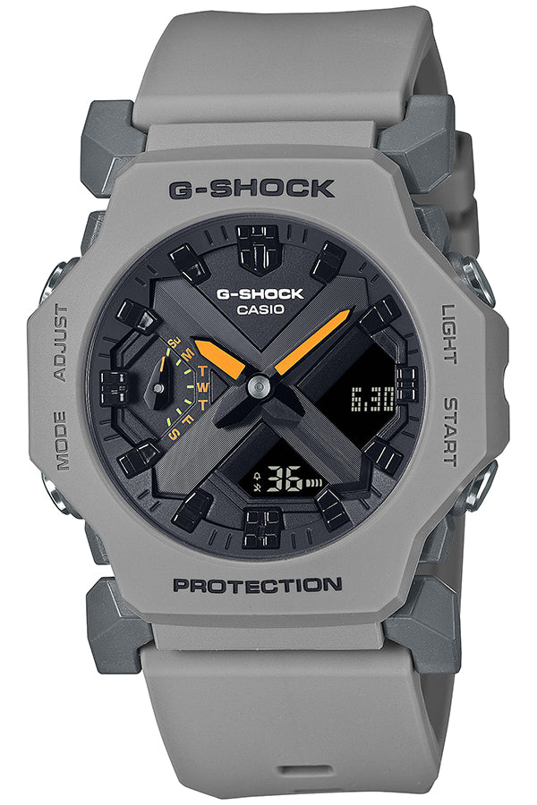 G-SHOCK GA-2300シリーズ ミニマルデザイン 小型 薄型 GA-2300-8AJF メンズ レディース 電池式 アナデジ 反転液晶 グレー