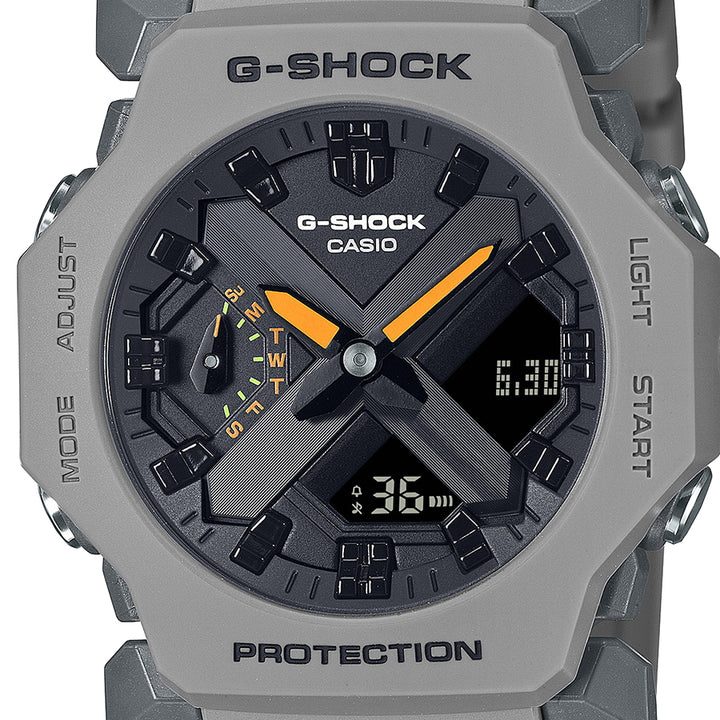 G-SHOCK GA-2300シリーズ ミニマルデザイン 小型 薄型 GA-2300-8AJF メンズ レディース 電池式 アナデジ 反転液晶 グレー