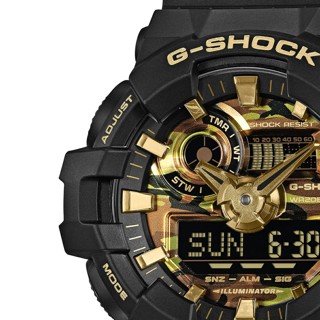 G-SHOCK ボールドカモシリーズ カモフラージュダイヤル GA-700CF-1AJF メンズ 電池式 ビッグケース アナデジ 樹脂バンド