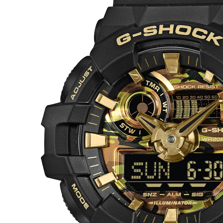 G-SHOCK ボールドカモシリーズ カモフラージュダイヤル GA-700CF-1AJF メンズ 電池式 ビッグケース アナデジ 樹脂バンド
