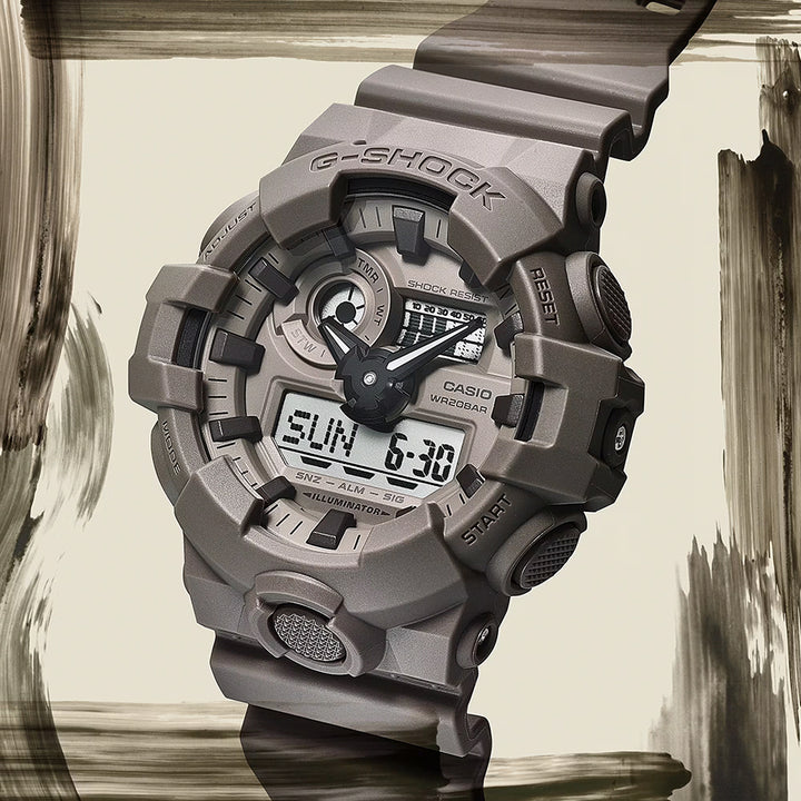 G-SHOCK Natural Color ナチュラルカラーシリーズ GA-700NC-5AJF メンズ 腕時計 電池式 アナデジ 国内正規品 カシオ