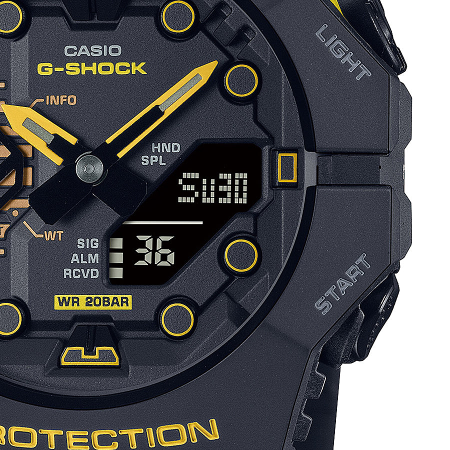 G-SHOCK Caution Yellow コーションイエロー GA-B001CY-1AJF メンズ 電池式 Bluetooth アナデジ –  THE CLOCK HOUSE公式オンラインストア