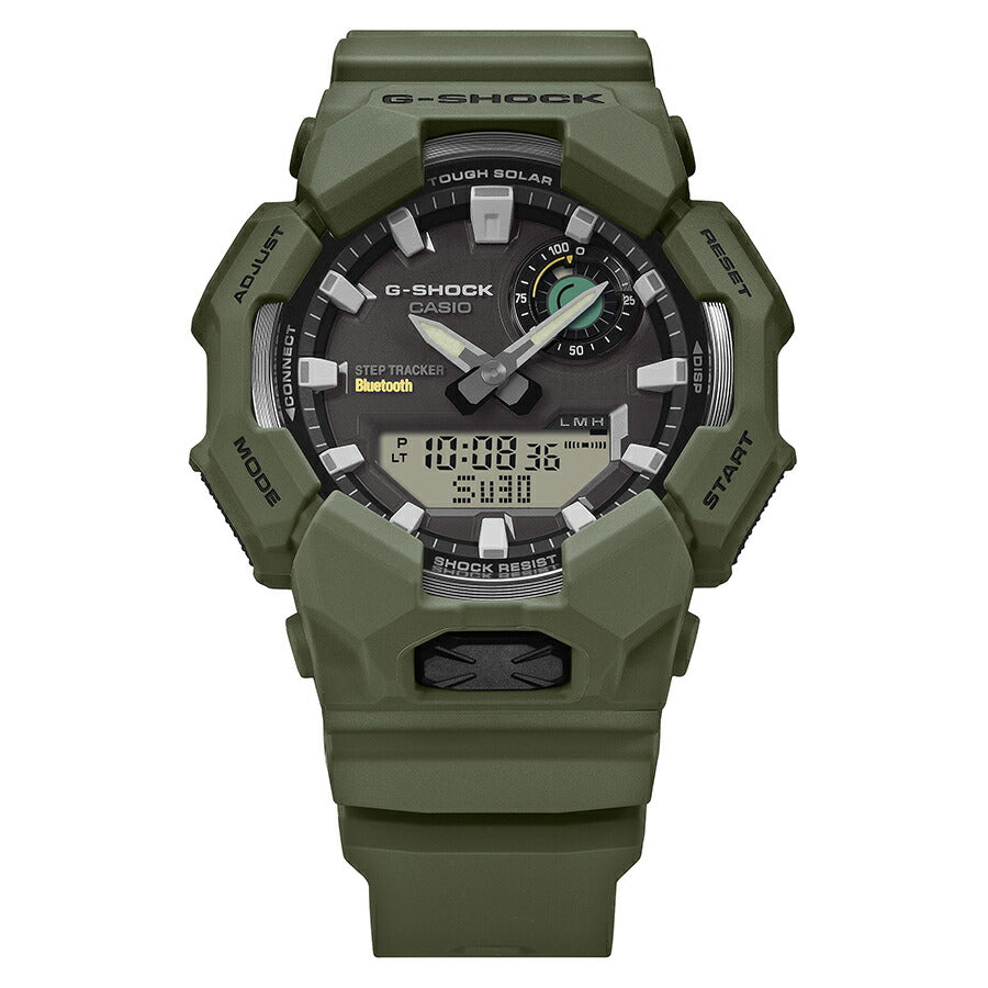 G-SHOCK ステップトラッカー GA-B010-3AJF メンズ ソーラー Bluetooth アナデジ グリーン