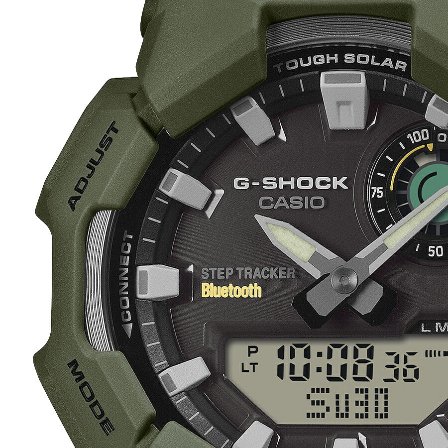G-SHOCK ステップトラッカー GA-B010-3AJF メンズ ソーラー Bluetooth アナデジ グリーン
