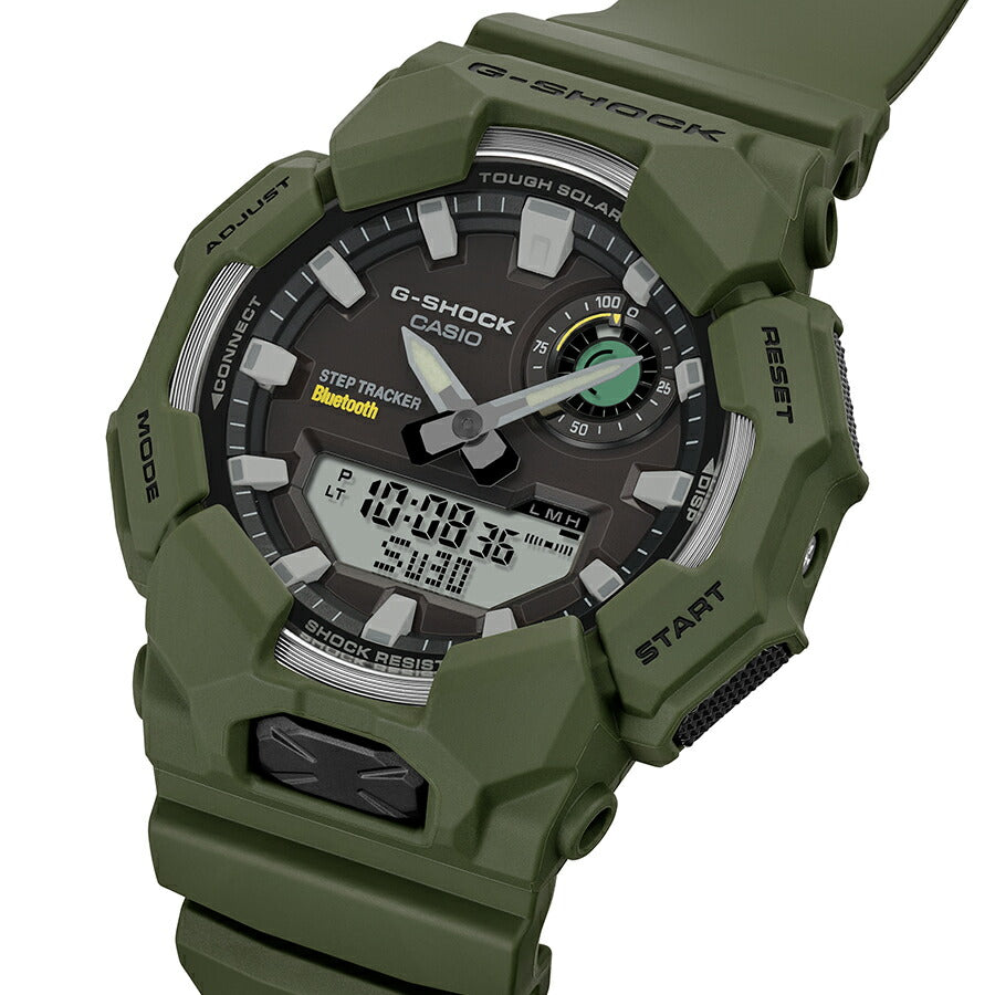 G-SHOCK ステップトラッカー GA-B010-3AJF メンズ ソーラー Bluetooth アナデジ グリーン
