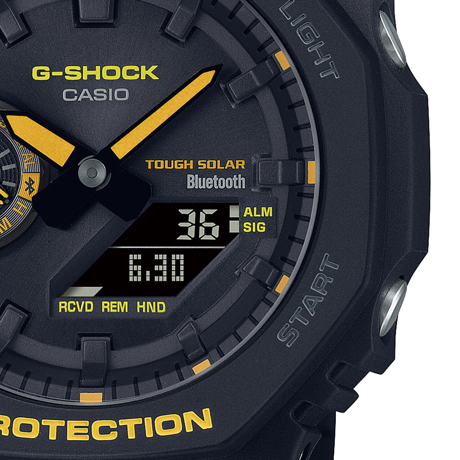 G-SHOCK Caution Yellow コーションイエロー GA-B2100CY-1AJF メンズ ソーラー Bluetooth オク –  THE CLOCK HOUSE公式オンラインストア