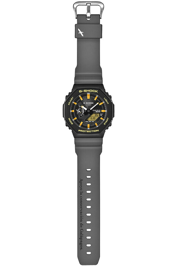 G-SHOCK チャールズ・ダーウィン財団 コラボレーションモデル ガラパゴスアホウドリ GA-B2100DF-1AJR メンズ ソーラー Bluetooth オクタゴン