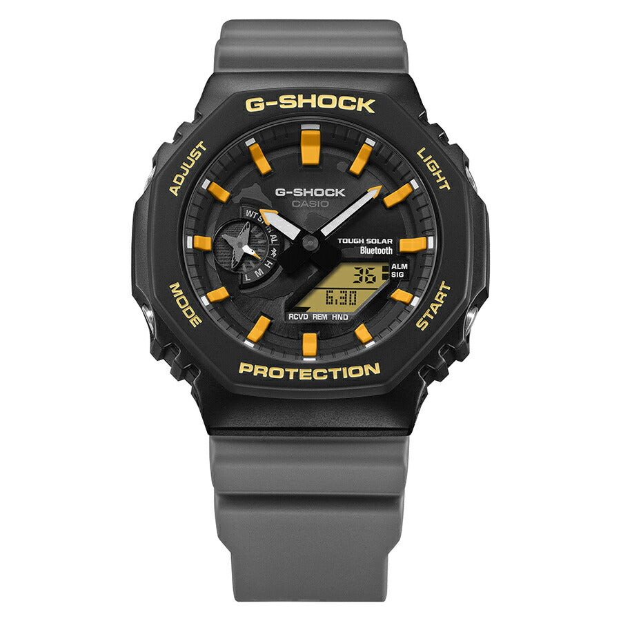 G-SHOCK チャールズ・ダーウィン財団 コラボレーションモデル ガラパゴスアホウドリ GA-B2100DF-1AJR メンズ ソーラー Bluetooth オクタゴン