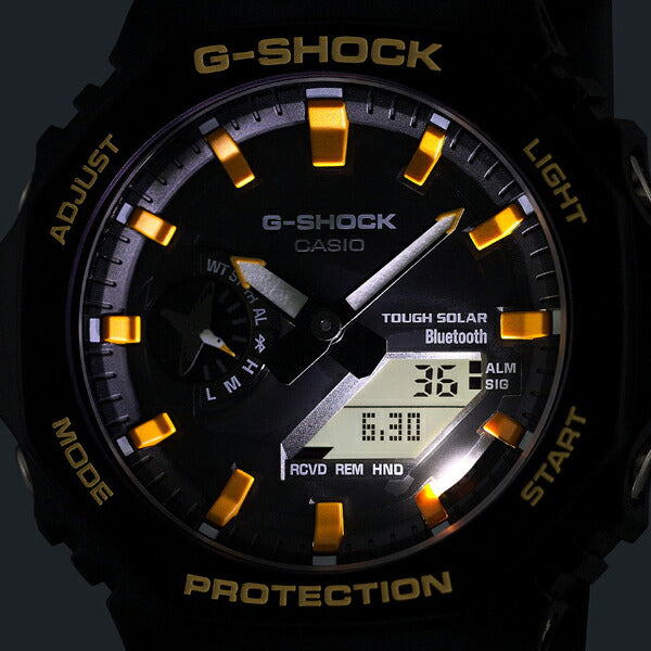 G-SHOCK チャールズ・ダーウィン財団 コラボレーションモデル ガラパゴスアホウドリ GA-B2100DF-1AJR メンズ ソーラー Bluetooth オクタゴン