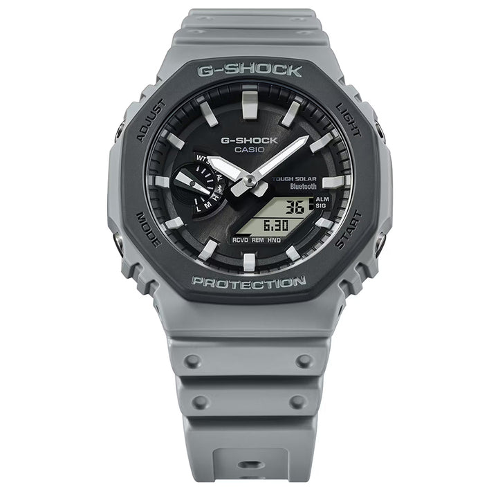 G-SHOCK アーバンユーティリティ GA-B2100LUU-8AJF メンズ 腕時計 ソーラー Bluetooth オクタゴン アナデジ ブルーグレー 国内正規品 カシオ
