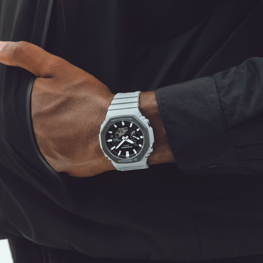 G-SHOCK アーバンユーティリティ GA-B2100LUU-8AJF メンズ 腕時計 ソーラー Bluetooth オクタゴン アナデジ ブルーグレー 国内正規品 カシオ