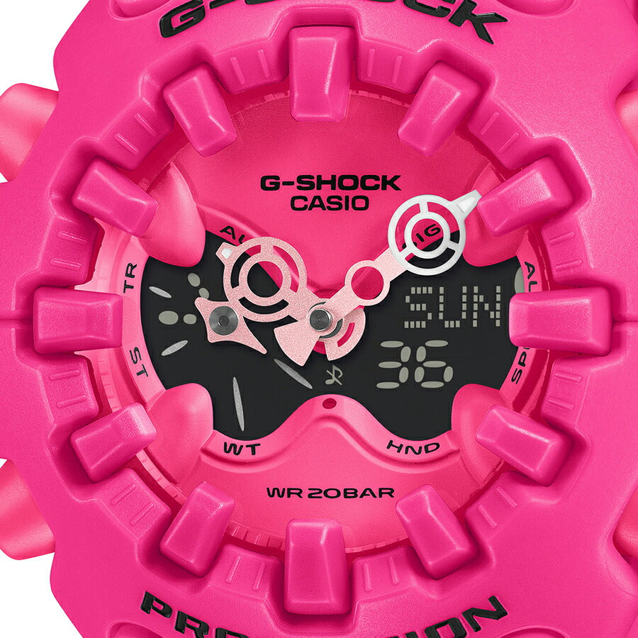 G-SHOCK GA-V01 ピンク GA-V01-4AJF メンズ 電池式 アナデジ 樹脂