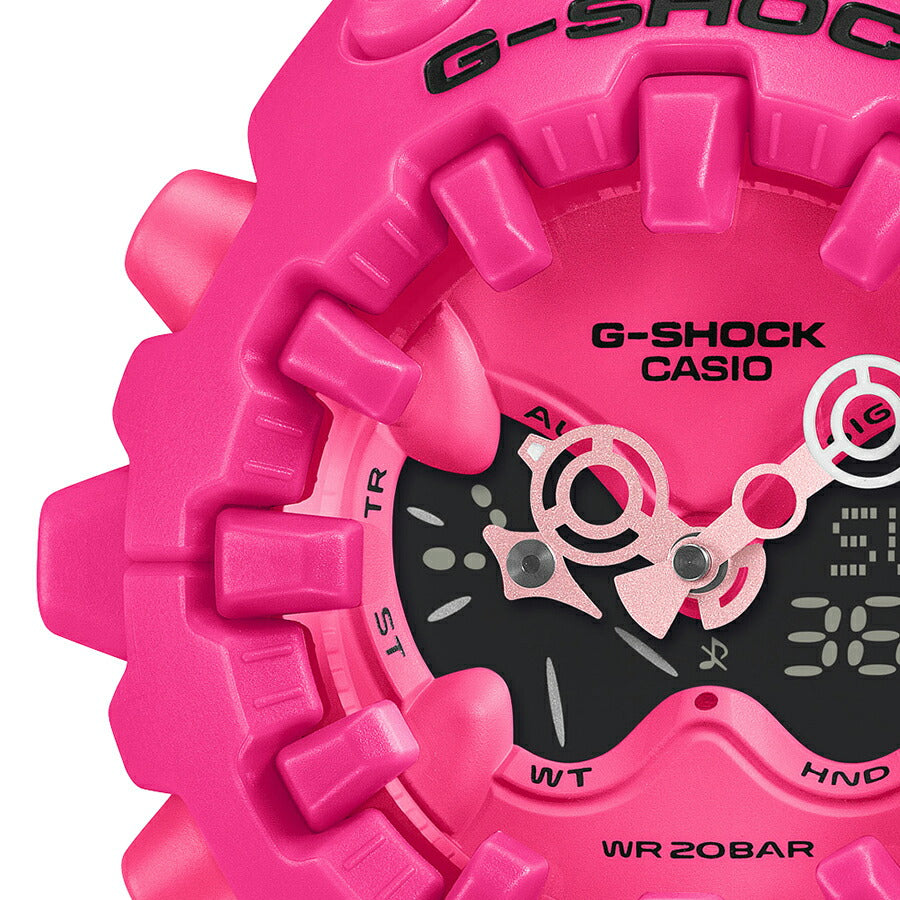 G-SHOCK GA-V01 ピンク GA-V01-4AJF メンズ 電池式 アナデジ 樹脂バンド 反転液晶