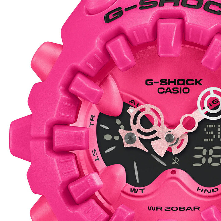 G-SHOCK GA-V01 ピンク GA-V01-4AJF メンズ 電池式 アナデジ 樹脂バンド 反転液晶