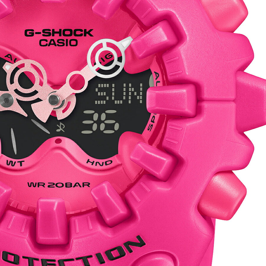 G-SHOCK GA-V01 ピンク GA-V01-4AJF メンズ 電池式 アナデジ 樹脂バンド 反転液晶