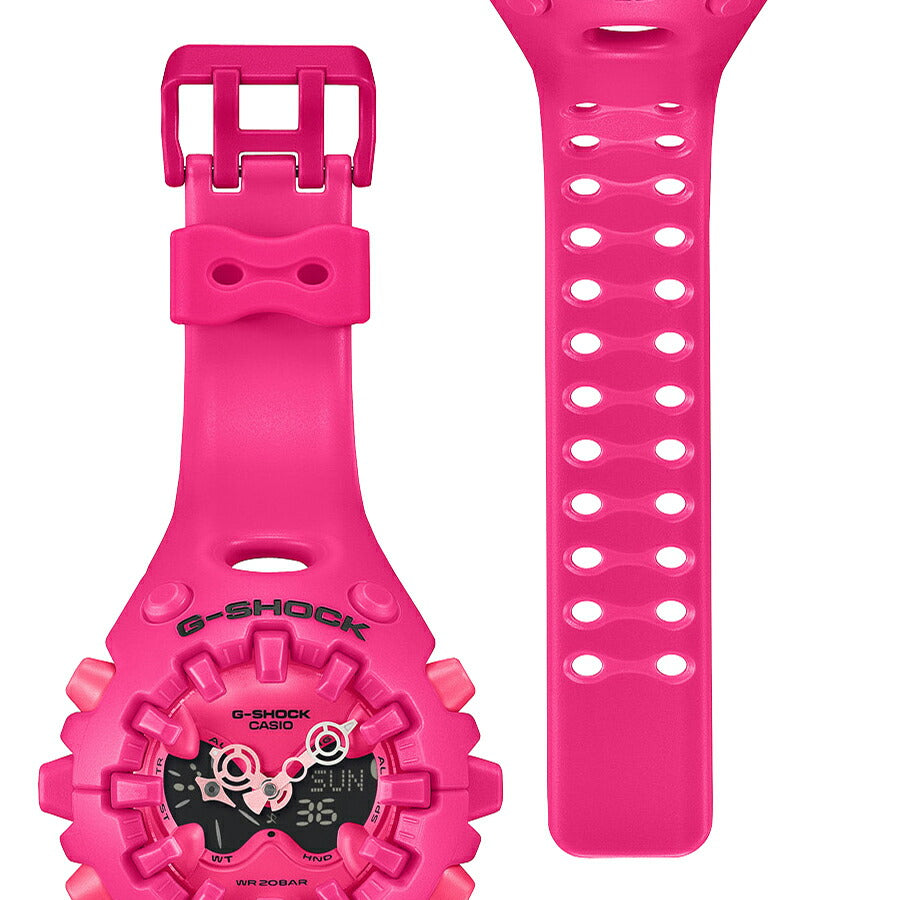 G-SHOCK GA-V01 ピンク GA-V01-4AJF メンズ 電池式 アナデジ 樹脂バンド 反転液晶