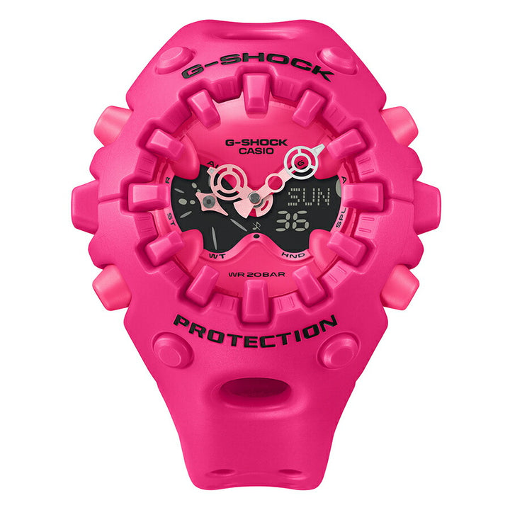 G-SHOCK GA-V01 ピンク GA-V01-4AJF メンズ 電池式 アナデジ 樹脂バンド 反転液晶