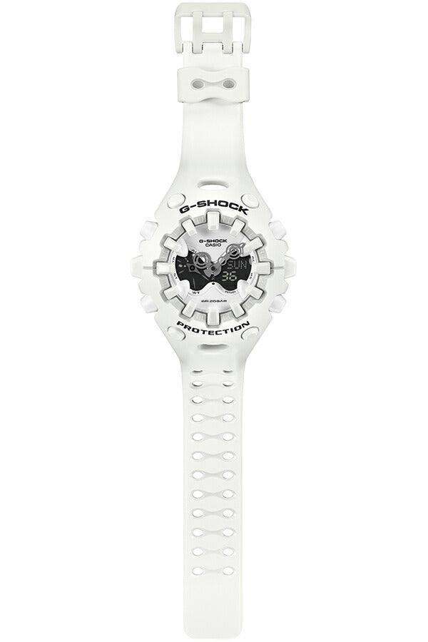 G-SHOCK GA-V01 ホワイト GA-V01-7AJF メンズ 電池式 アナデジ 樹脂バンド 反転液晶