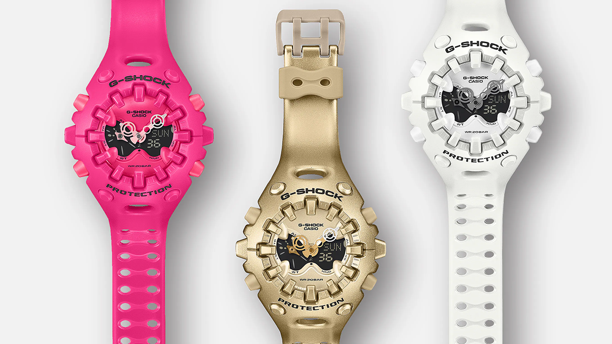 G-SHOCK GA-V01 ホワイト GA-V01-7AJF メンズ 電池式 アナデジ 樹脂バンド 反転液晶