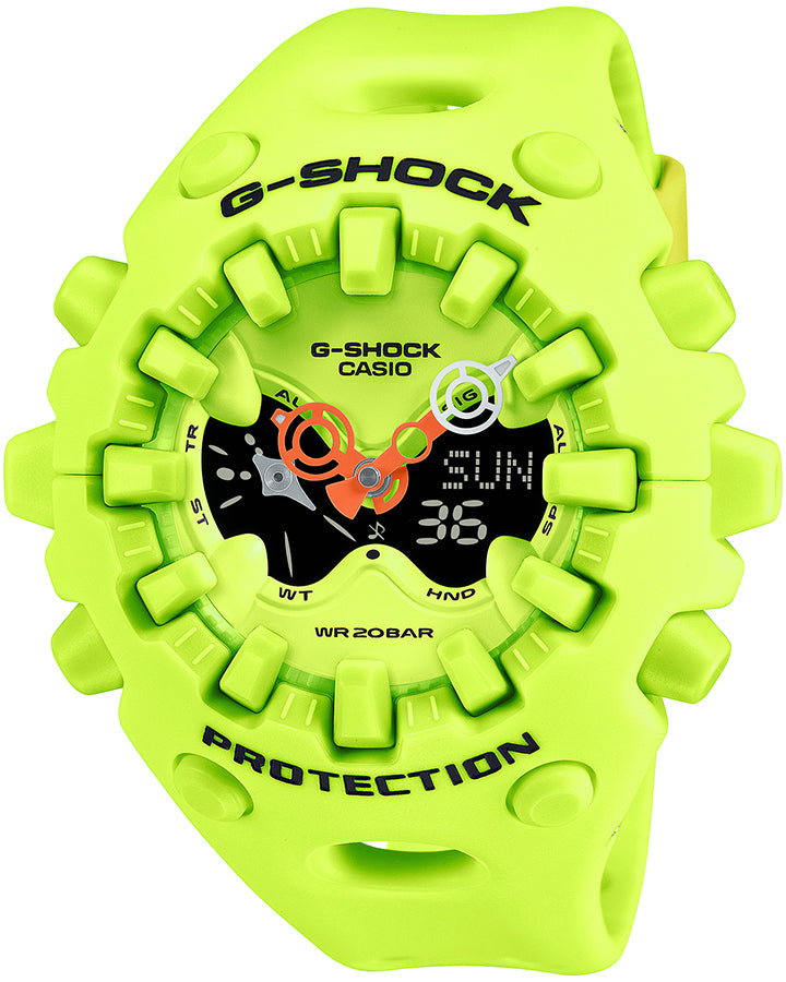 【新品/限定】G-SHOCK 腕時計GA-V01-9AJF G-SHOCK GA-V01 ネオンイエロー GA-V01-9AJF メンズ 電池式 アナデジ
