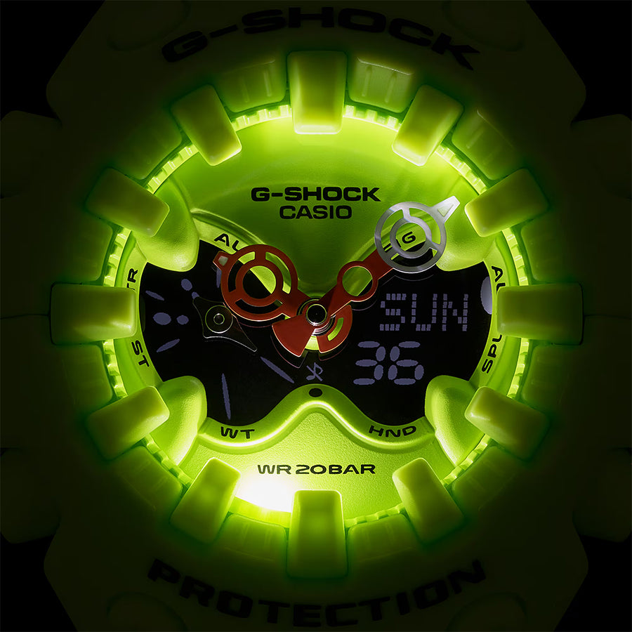 G-SHOCK GA-V01 ネオンイエロー GA-V01-9AJF メンズ 電池式 アナデジ