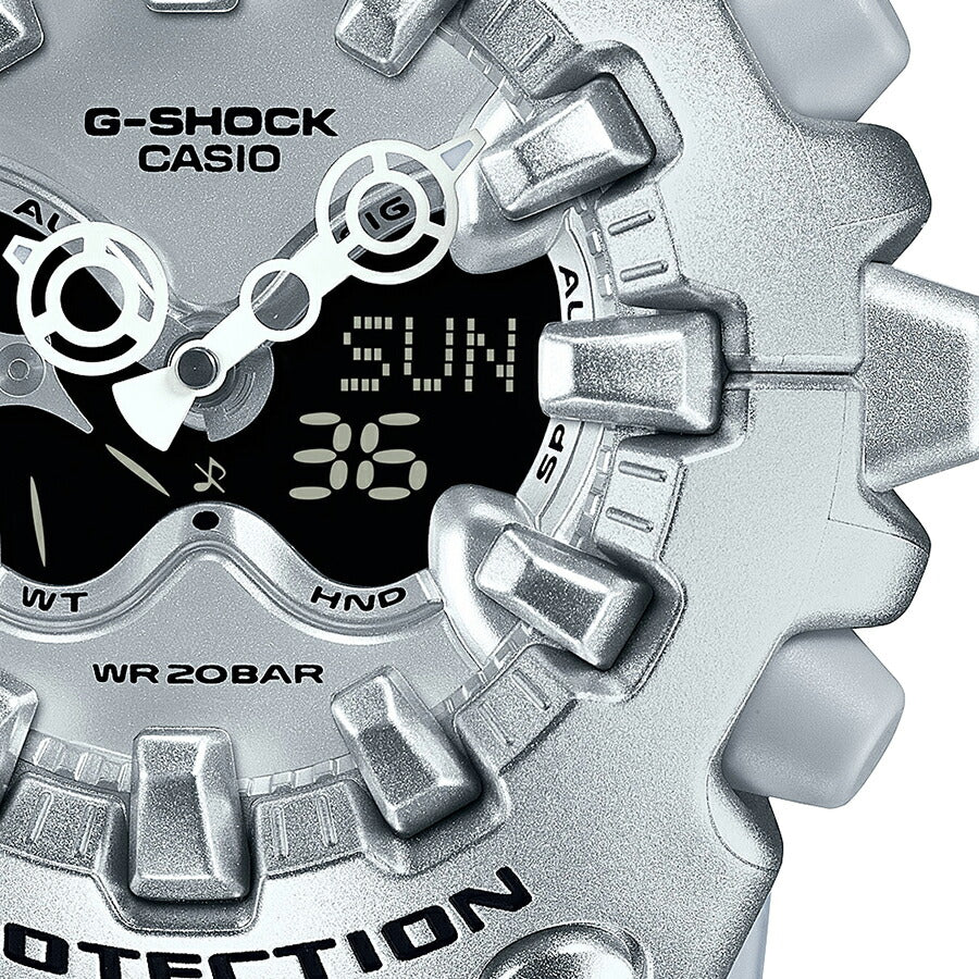 4月11日発売/予約》G-SHOCK GA-V01A メタリックシルバー GA-V01A