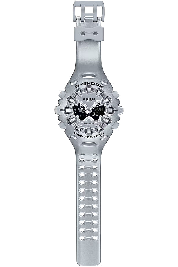 G-SHOCK GA-V01A メタリックシルバー GA-V01A-8AJF メンズ 電池式 アナデジ 樹脂バンド 国内正規品 カシオ