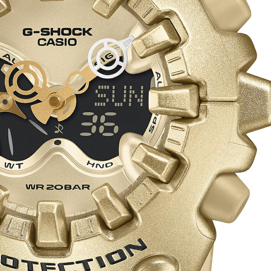 G-SHOCK GA-V01 ゴールド GA-V01A-9AJF メンズ 電池式 アナデジ 樹脂バンド 反転液晶