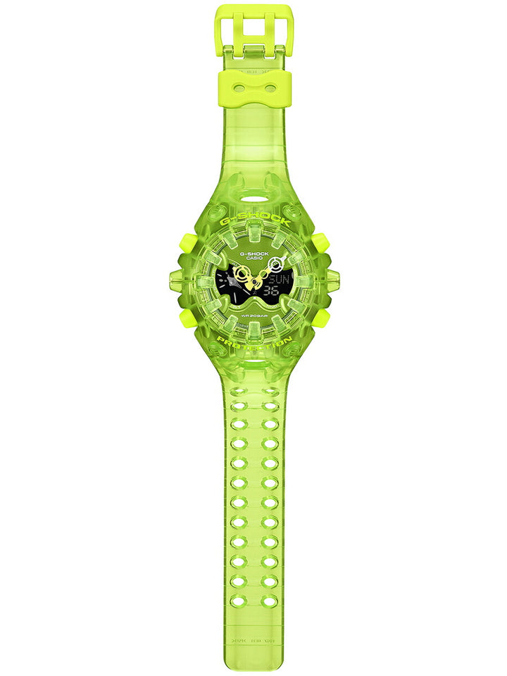 G-SHOCK GA-V01 TRANSPARENT PACK スケルトン グリーン GA-V01SKE-3AJF メンズ 電池式 アナデジ 樹脂バンド 反転液晶