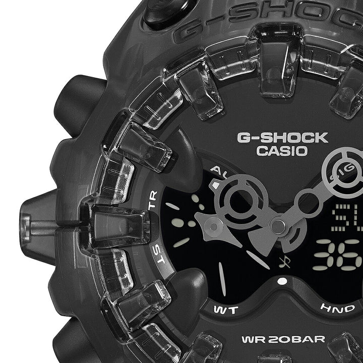 G-SHOCK GA-V01 TRANSPARENT PACK スケルトン グレー GA-V01SKE-8AJF メンズ 電池式 アナデジ 樹脂バンド 反転液晶