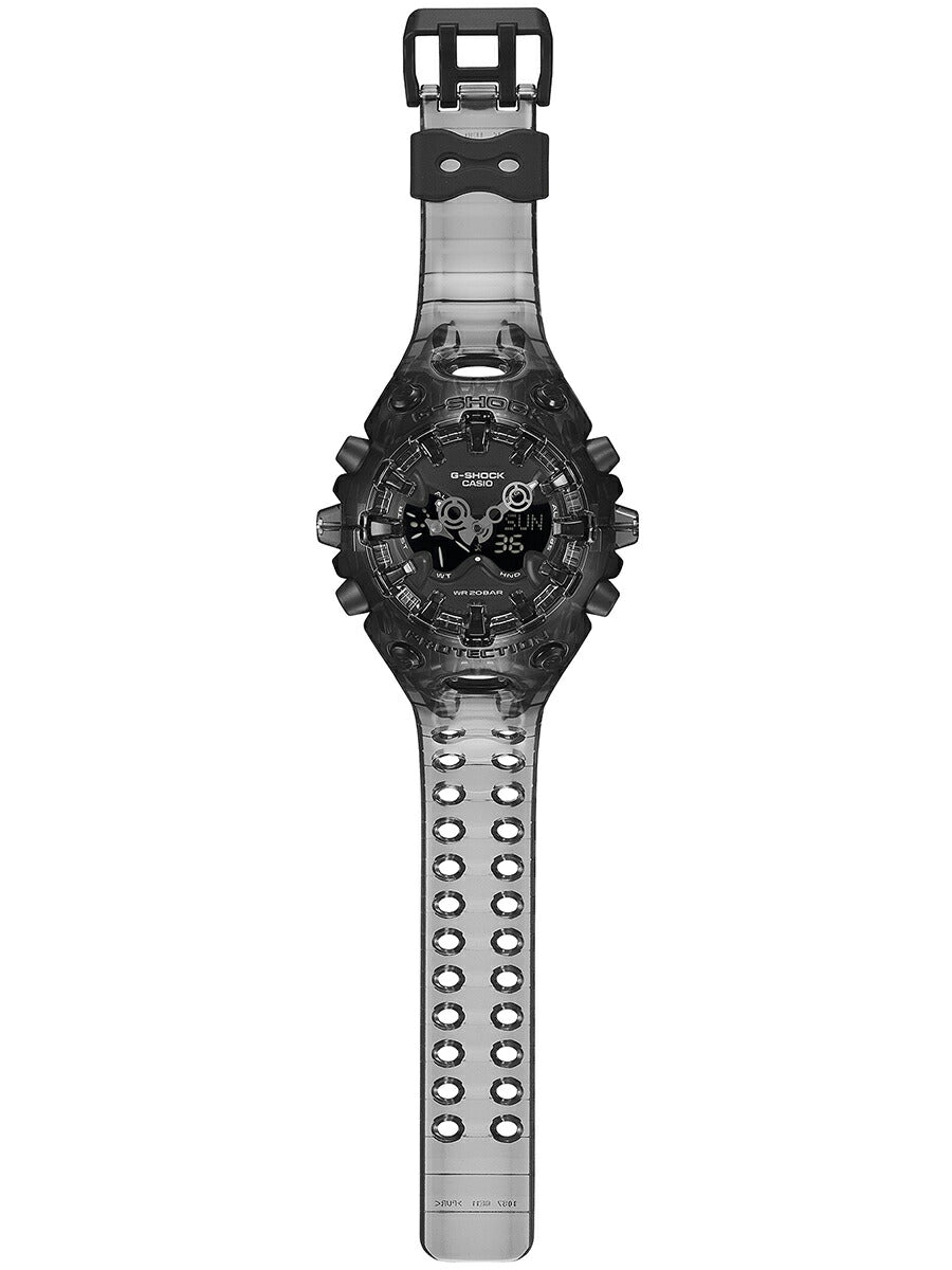 G-SHOCK GA-V01 TRANSPARENT PACK スケルトン グレー GA-V01SKE-8AJF メンズ 電池式 アナデジ 樹脂バンド 反転液晶